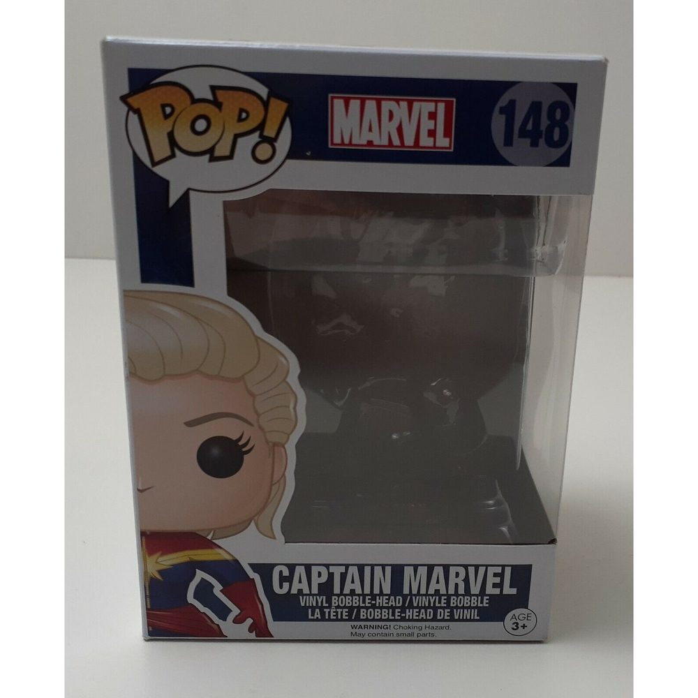 Funko Pop Captain Marvel 148 Empty Box w/Insert Only-NO POP